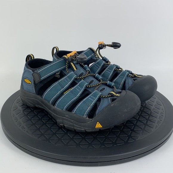 Keen Newport H2 Blue/Yellow Waterproof Hiking Sandals 1006557 Youth Size 2Y - Picture 4 of 14